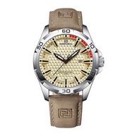 Naviforce นาฬิกาข้อมือผู้ชาย สปอร์ตแฟชั่น NF8023 หน้าปัดกลม สายหนัง กันน้ำ ระบบอนาล็อก