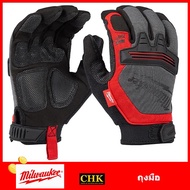 MILWAUKEE Glove HEAVY DUTY (Demolition) M (48-22-8731) L (48-22-8732) Mechanic Gloves