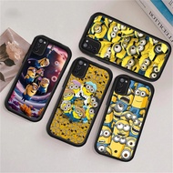 WC18 Minions Casing for hp Plating Samsung A53 F04 FE A73 A55 A71 A54 S20 M04 S21 5G TPU material