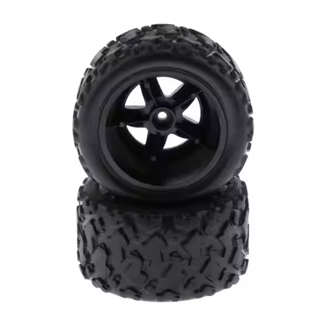 1 18 RC Car Tyres Hard Plastic Durable Wheel Hub Upgrade for RC Racing Car Replacement Parts