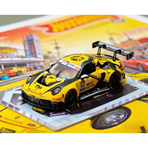 Trends Hobby 1/64 Porsche 918 Spyder 911 GT3 R Absolute Team Kangaroo Livery Bathurst 12 Hours Endur