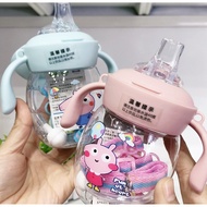 [M.C] Cute Baby Drinking Bottle/280ML Baby Drinking Bottle/Baby Kettle Duck Beak Drinking Bottle