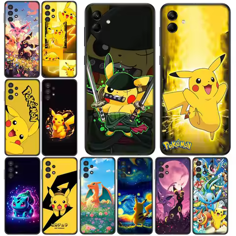 Protective Cover P-Pikachus Lovely P-Pokemons for Huawei P30 P20 Mate 20 10 Pro Lite Y7A Y8S Y7 Y9 P