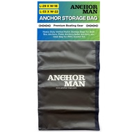 Anchor-Man Anchor Storage Bag - Heavy Duty Vented Nylon Storage Bags for Boat Box Anchors, Fluke Anc