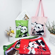 Chengdu Chongqing Cartoon Panda Knitted Tote Bag Handbag Shoulder Bag Large Capacity Gift Bag Souven