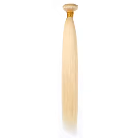 613 Blonde Straight Hair Bundles Remy Human Hair Extension Honey Blonde Bundles 50g/Pcs Remy Hair We