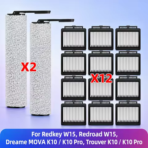 Fit For ( Dreame MOVA K10 / K10 Pro, Trouver K10 / K10 Pro, Redkey W15, Redroad W15 ) Vacuum Parts M