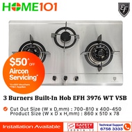 EF 3 Burners Built-In Hob EFH 3976 WT VSB