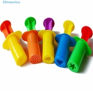MAURICE Playdough Model Tool, Tool Kit Plastic 3D Plasticine Tools, Slime Toy Deluxe Set Creative 3D