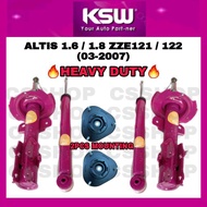 EL KSW TOYOTA ALTIS 1.6 / 1.8 ZZE121 / 122 ( 03-2007 ) ABSORBER FRONT / REAR + MOUNTING SUSPENSION