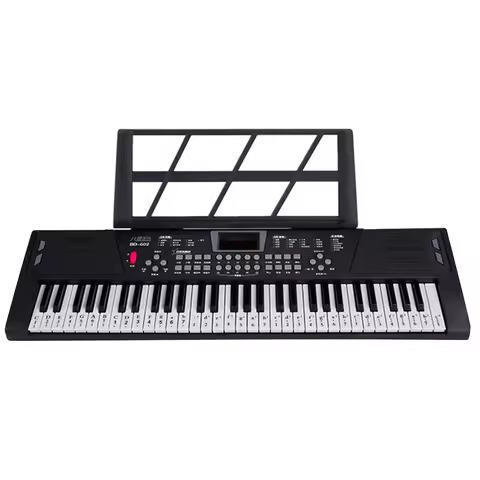 61 Keys Piano Digital Music Electronic Keyboard with Microphone Professional Big Musical Keyboard Ki