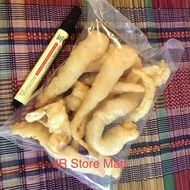 Home Fried Sea Eel Fish Maw 已炸麻鳔 海鳗鱼鱼鳔 天然花胶