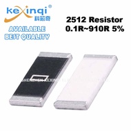(20pcs) 2512 SMD Resistor 0.1R~910R 5% 0.2R 0.15R 0.25R 0.22R 0.47R 0R 1R 1.5R 5.1R 2.2R 4.7R 10R 22
