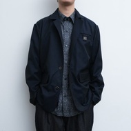 KAIKAI - Mirror Reflection - 琉璃藍羊毛西裝外套