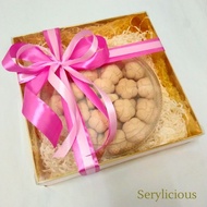 Serylicious Set Hantaran Biskut Bangkit Kelapa Rangup Premium Kahwin Tunang Doorgift Hamper GiftBox 