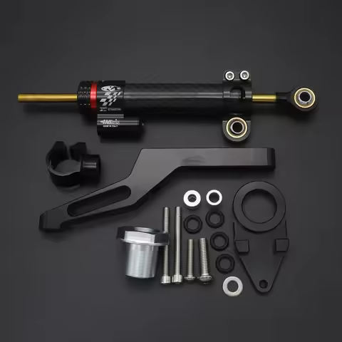 For Kawasaki Ninja ZX-6R ZX6R 636cc 2009-2025 Motorcycle Accessories NINJA ZX 6R Steering Damper Bra