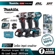 [Seiko Japan] Genuine Makita DTD171 Cordless Impact Driver Multifunctional Electric Screwdriver Pistol Drill Household Power Tool Comes with 2 Batteries