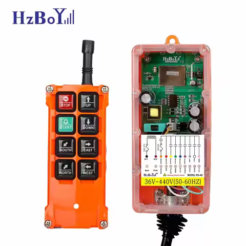 F21- E1B 6 button hzboy 12V-440V 433/868MHz Wreless industrial Remote Control Crane