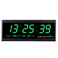 นาฬิกาดิจิตอล(JH4819) 48x19x4cm นาฬิกา ตั้งโต๊ะ LED DIGITAL CLOCK นาฬิกาแขวน นาฬิกาตั้งโต๊ะ