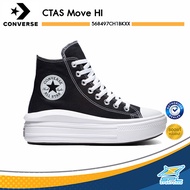 Converse Collection คอนเวิร์ส รองเท้า รองเท้าผ้าใบ รองเท้าข้อสูง รองเท้าผู้หญิง CON W CTAS Move HI 568498CH1WTXX / 568497CH1BKXX / A01369CH2PIXX (2990)
