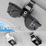 For Smart Eq Fortwo Forfour 453 451 452 450 454 Car Sun Visor Glasses Clips One-hand Pressing Eyegla