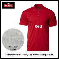 (8XL-14XL) Plus Size Microfiber Polo T-Shirt