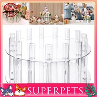  Acrylic Cake Stand for Wedding Party Cake Display Stand Clear Acrylic Cake Stand Elegant Dessert Display for Weddings Parties Southeast Asian Buyers' Favorite