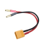 Hobbydetails DTC07027 4.0mm Banana Plug To XT60 Female 16AWG B94mm