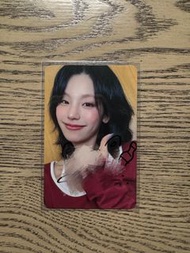 ITZY Yeji 塗鴉親簽 小卡