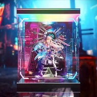 [AOWOBOX] eStream Re:從零開始的異世界生活 愛蜜莉雅 霓虹都市 ver 手辦高透主題展示盒 展示箱 display box 亞加力 模型盒 亞加力展示盒 燈