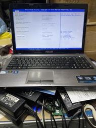 零件機ASUS華碩(NBC2龍)K53S 15.6吋Puntium B960筆記型電腦