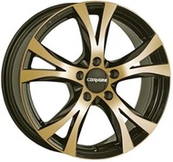 CARMANI 09 Compete Gold Polish 6.5 x 16 ET45 5.00 x 108 Hub Bore 72.60 mm - Aluminium Rims
