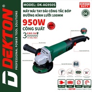 Máy mài cầm tay DEKTON DK-AG950S Công suất 950W Công tắc bóp 6 Tốc độ