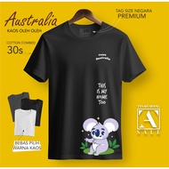 AUSTRALIA SYDNEY MELBOURNE SOUVENIR T-SHIRT ORIGINAL LABELTAG PREMIUM SOUVENIR GIFT FOR ADULTS AND C
