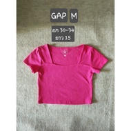 Pink Short Sleeveless Shirt GAP Sign