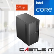 Intel Core i3 12100 14100 i5 12400 14400 Office Performance Desktop PC Set