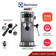 Electrolux UltimateTaste 500 Pump Espresso Coffee Machines | E5EC1-50ST Coffee Maker Pembancuh Kopi 