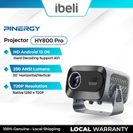 PINERGY HY800 PRO Projector Android 13 HD Display High Brightness Smart Projector