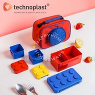 TECHNOPLAST BIG Block Lunch Box Set Lunch Box Set BIG Block + Aluminum Foil Bag