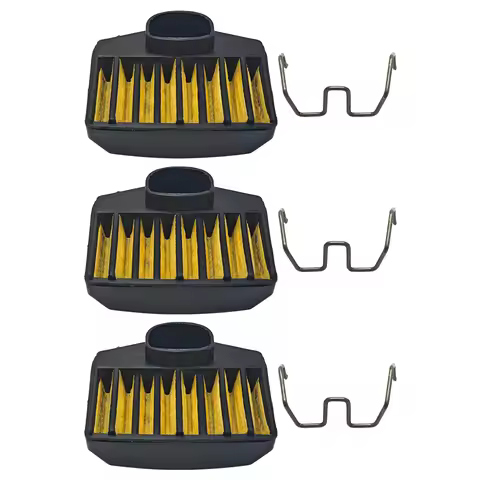 3Pcs Air Filter W/ Spring Kit For Husqvarna 365 362 371 372 372XP Chainsaw Replacement 503 81 45 02,