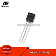 100Pcs BC547B TO-92 BC547 TO92 0.1A/45V Power transistor New betterway