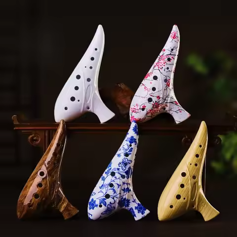 Ocarina 12-hole Beginner 12-hole Ac Tone Professional Playing Ocarina Campus Musical Instrument