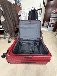 全新手柄 24吋 紅色 日本牌子 ECHOLAC CELESTRA Super Trunk Plus Front Opening Suitcase 篋 拉鍊前開蓋 前蓋式 行李箱 日本 東京 旅行 旅