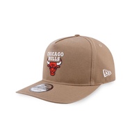 [ORIGINAL] NEW ERA NBA BASKETBALL CHICAGO BULLS 9Forty Golfer Brown Snapback Cap