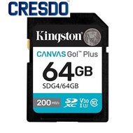 Kingston Canvas Go Plus Gen 4 SDHC Memory Card