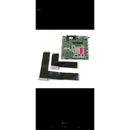 original main board+ribbon  for smart tv samsung UA50RU7400K
