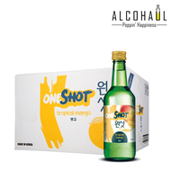 ONESHOT Soju (원샷 WonSyat) - Case 20 x 360ml (Green Grape / Mango / Lychee / Watermelon / Peach / Original)