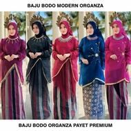 BAJU BODO ORGANZA PAYET ORI ADAT BUGIS MAKASSAR