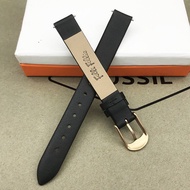 Board Recommendation~FOLLI FOLLIE FOLLIE Strap First Layer Cowhide Black Plain Weave 12MM Universal 