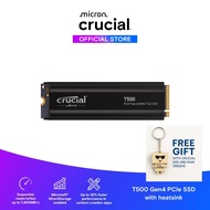Crucial T500 1TB PCIe Gen4 NVMe M.2 SSD - Genuine product